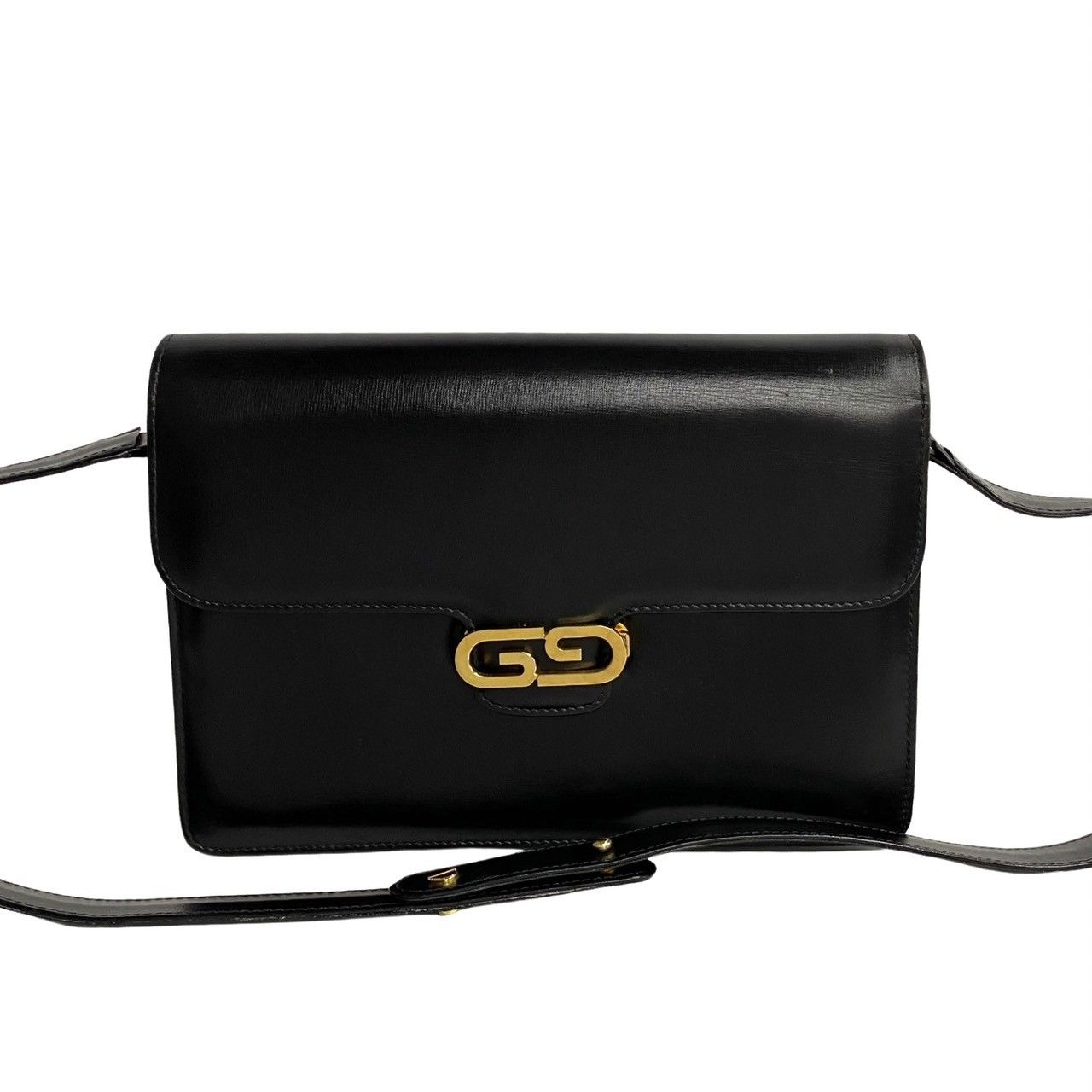 極 美品 袋付き GUCCI グッチ オールドグッチ ヴィンテージ GG ロゴ 
