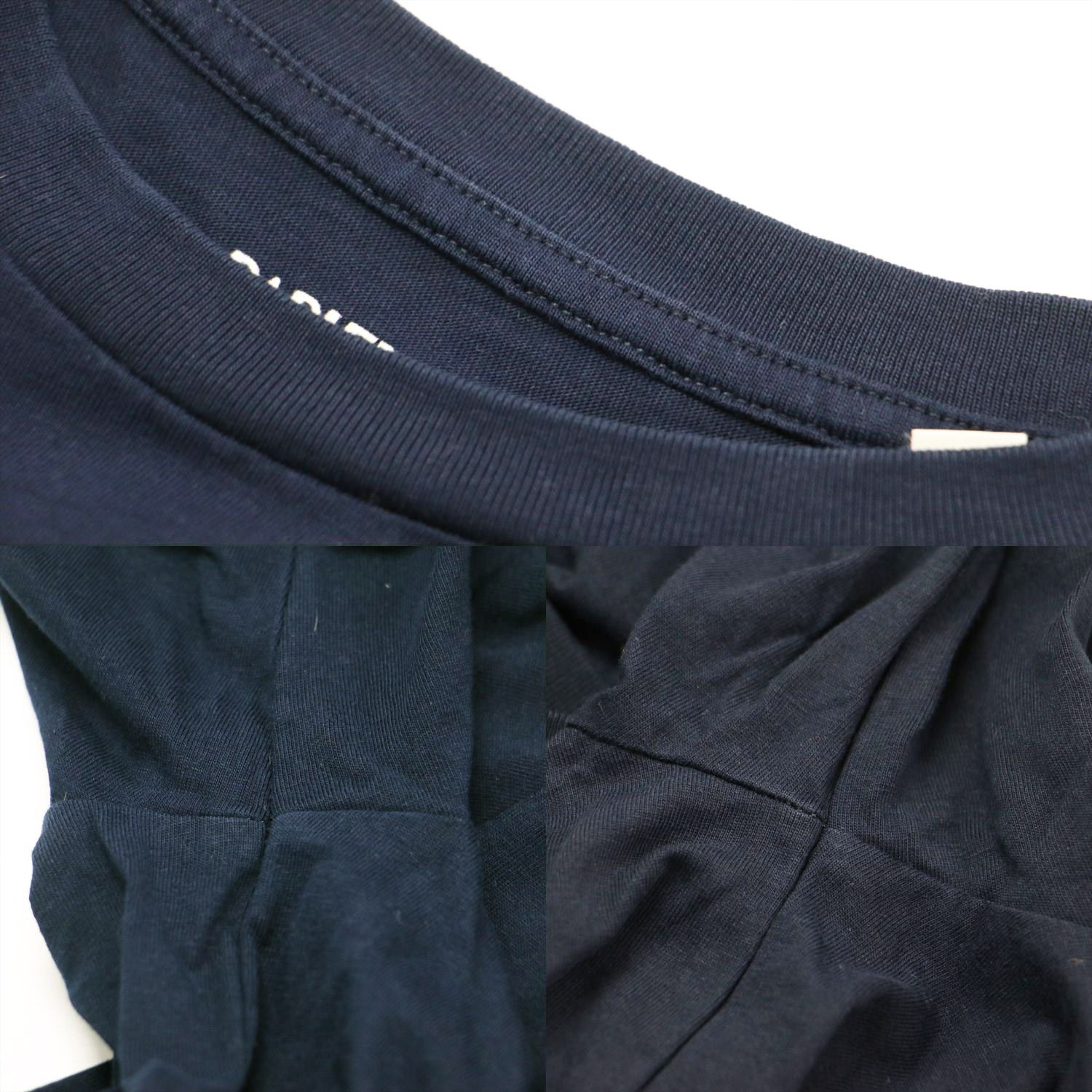 PARLEMENTIA パルモンティア Tシャツ ネイビー 紺 サイズ:M | 24