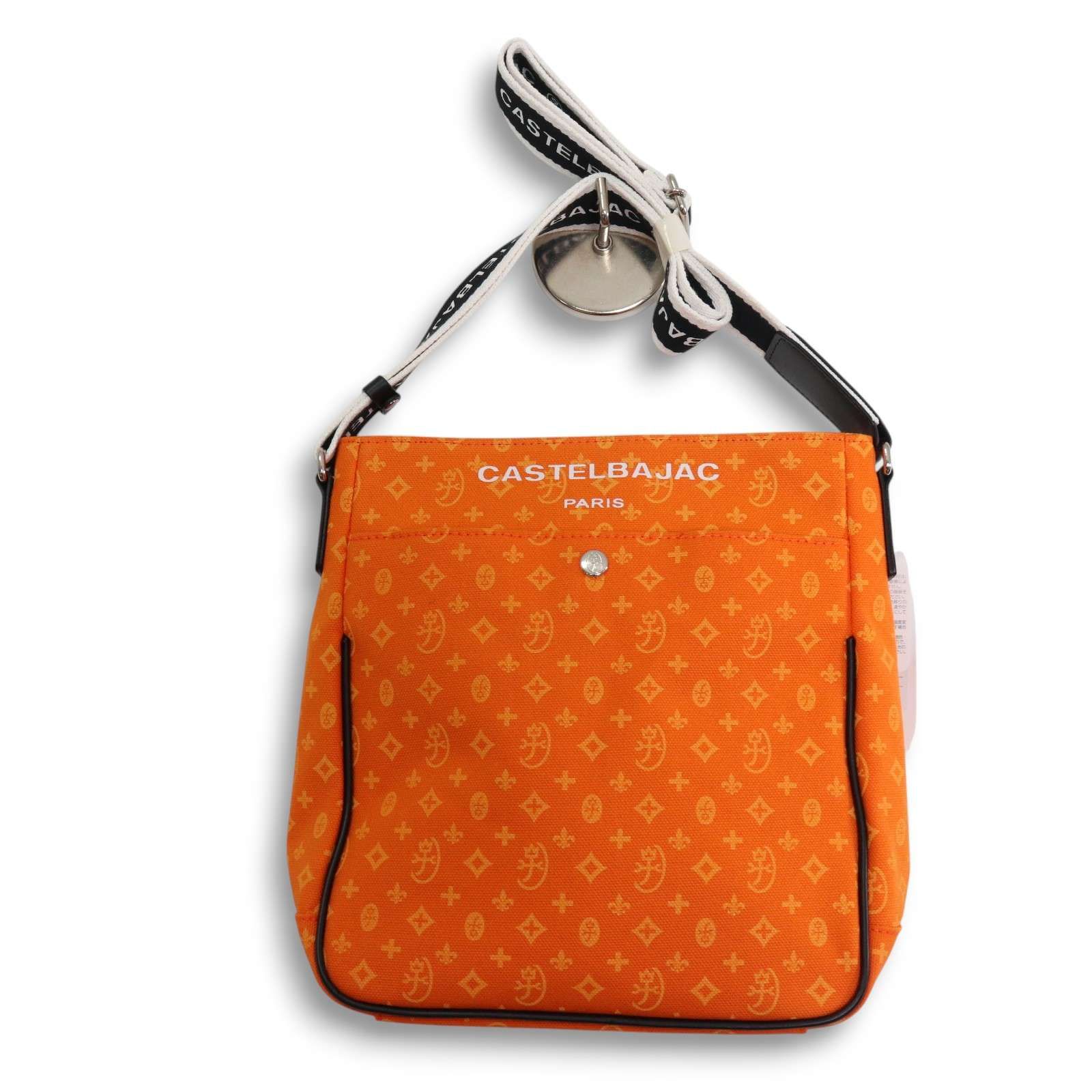 ■未使用品■CASTELBAJAC ショルダーバッグ 新品 未使用】 CASTELBAJAC カステルバジャック ロゴ モノグラム