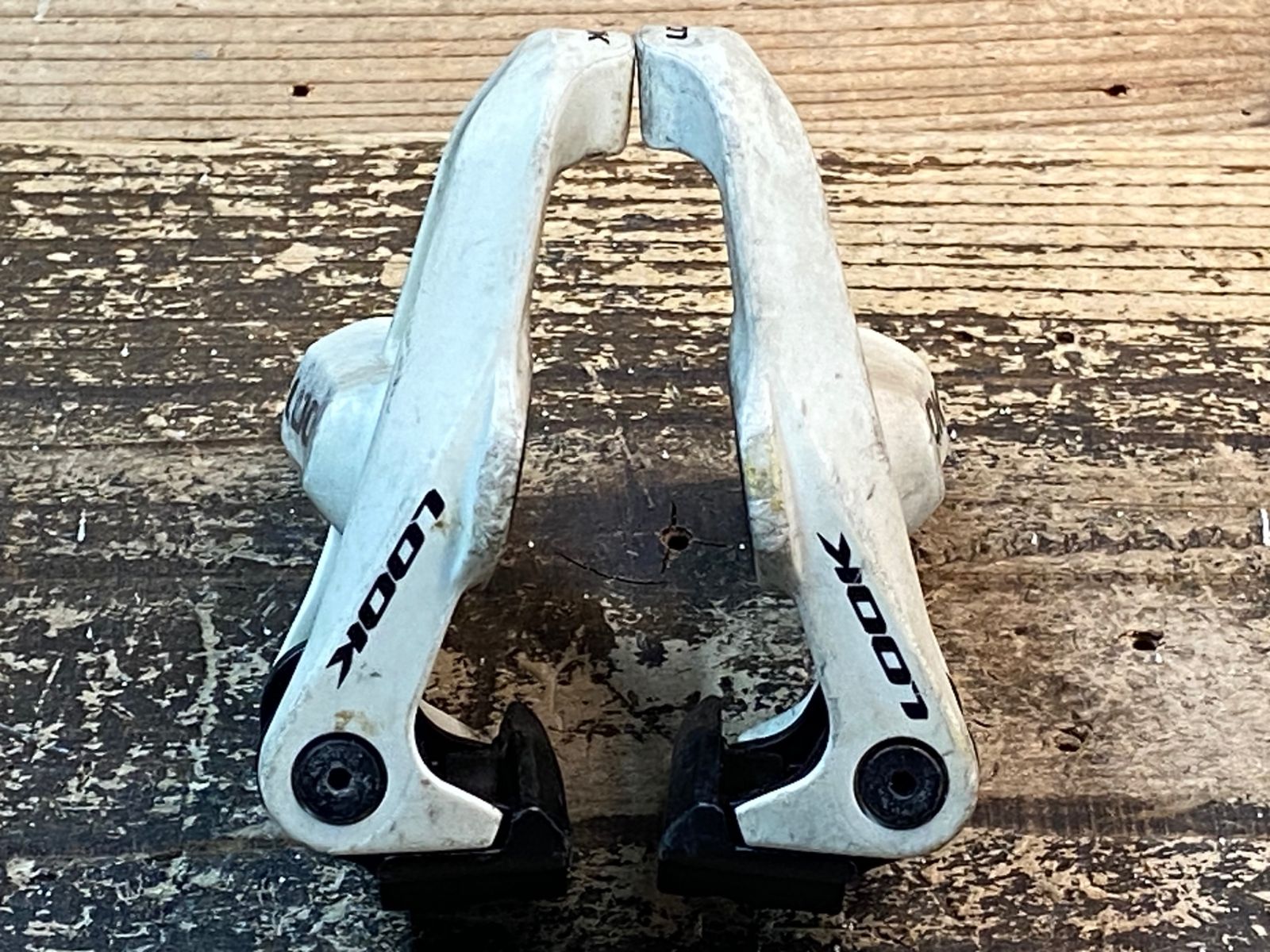 中古美品 LOOK KEO2 MAX ビンディングペダル ルック(Look) KEO2 MAXビンディングペダル クロモリアクスル