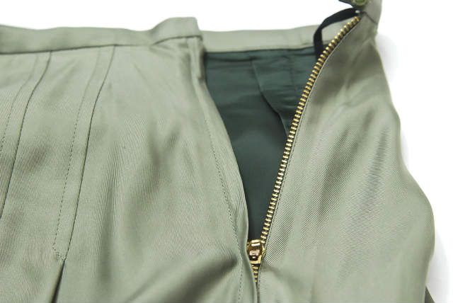 TOGA PULLA トーガ プルラ 18AW Polyester twill Tuck Skirt