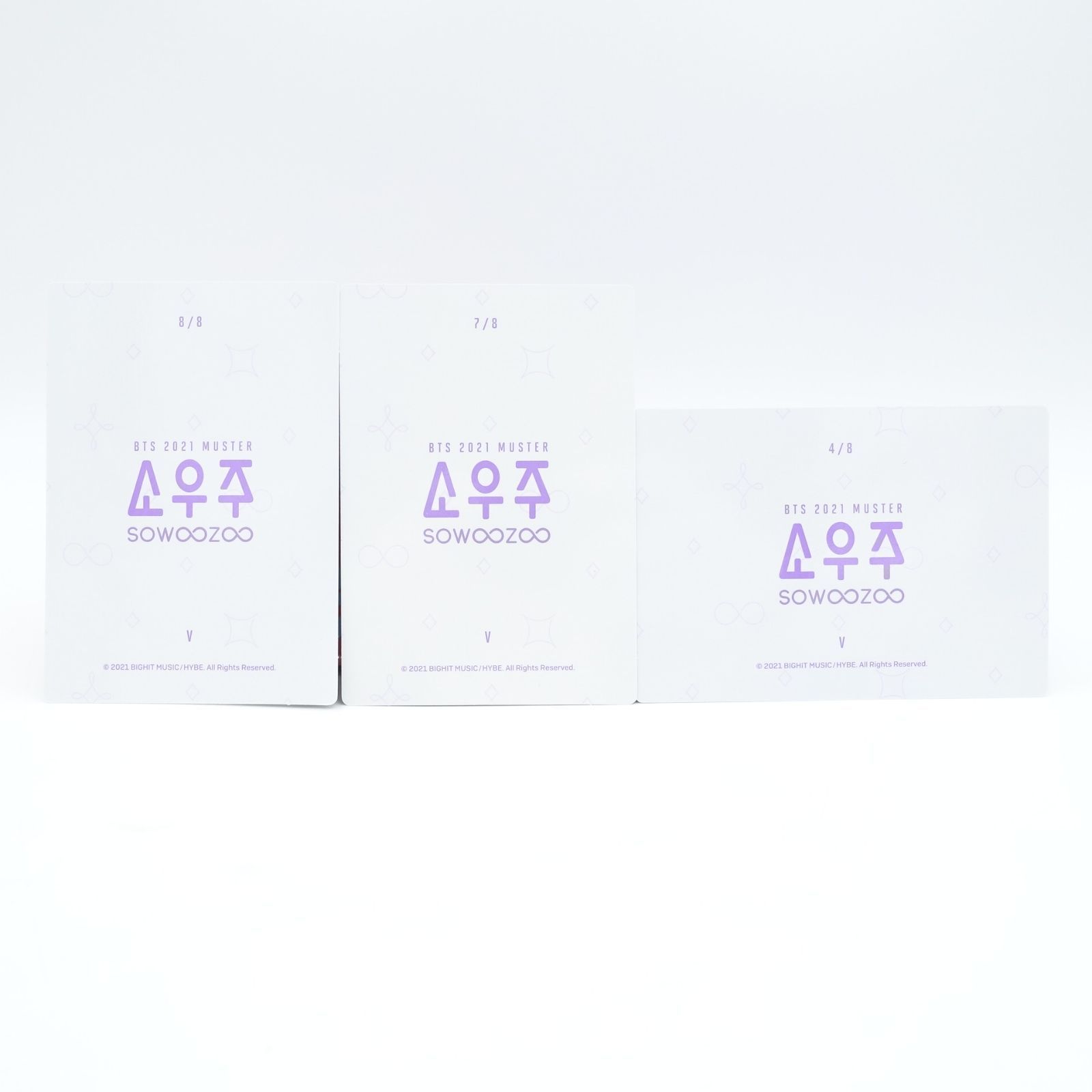 BTS 防弾少年団 バンタン 2021 MUSUTER SOWOOZOO V ヴィ テテ