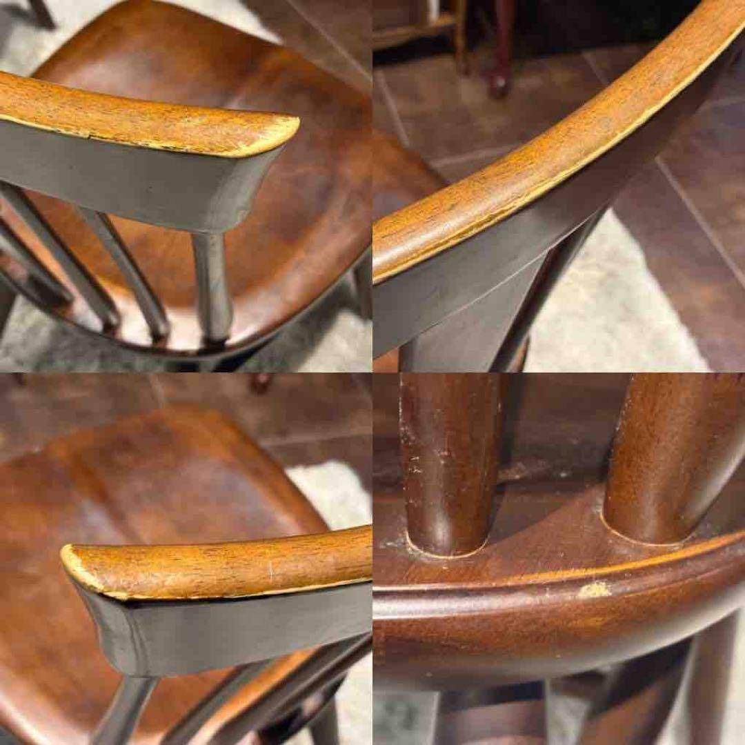 ①KASHIWA 柏木工 ウィンザーチェア スポークチェア アンティーク SY