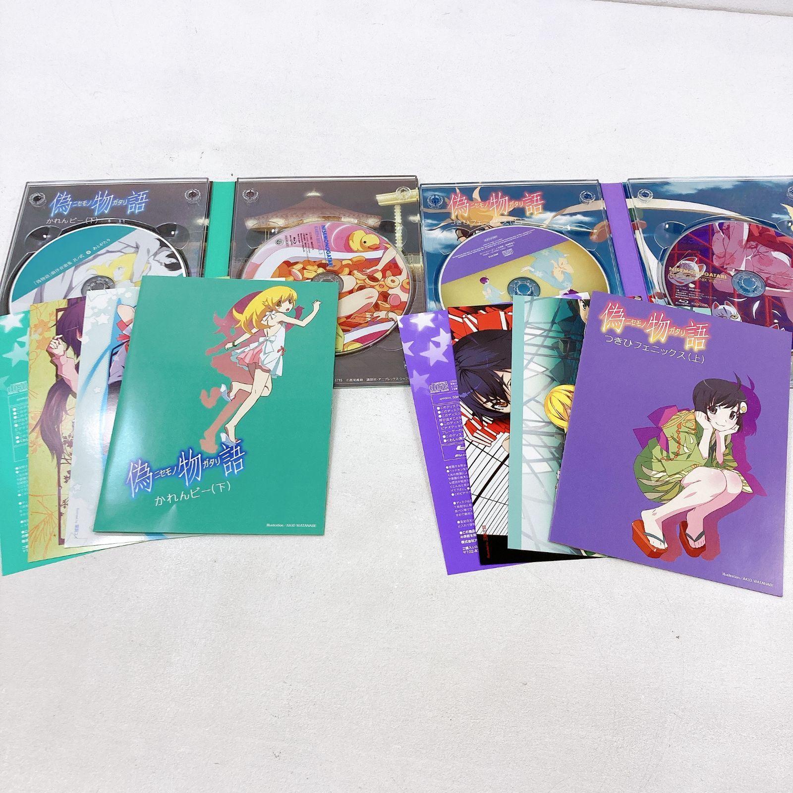 偽物語 Blu-ray 全5巻セット【309-0010】 - メルカリ