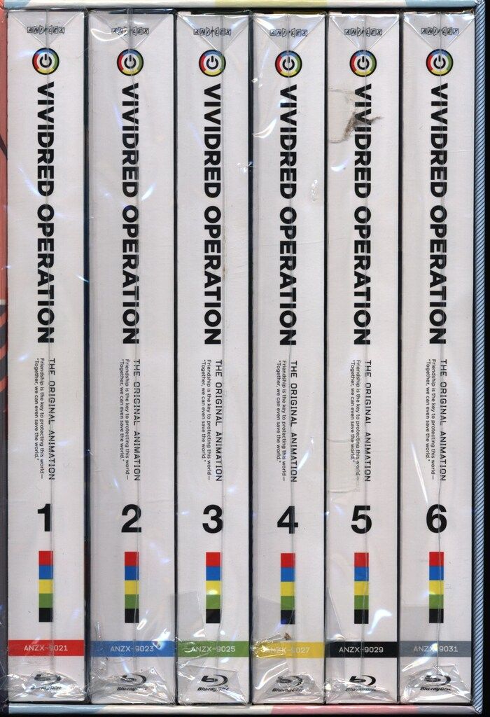 アニメBlu-ray アニメイト ビビッドレッド オペレーション 版 全6巻 セット