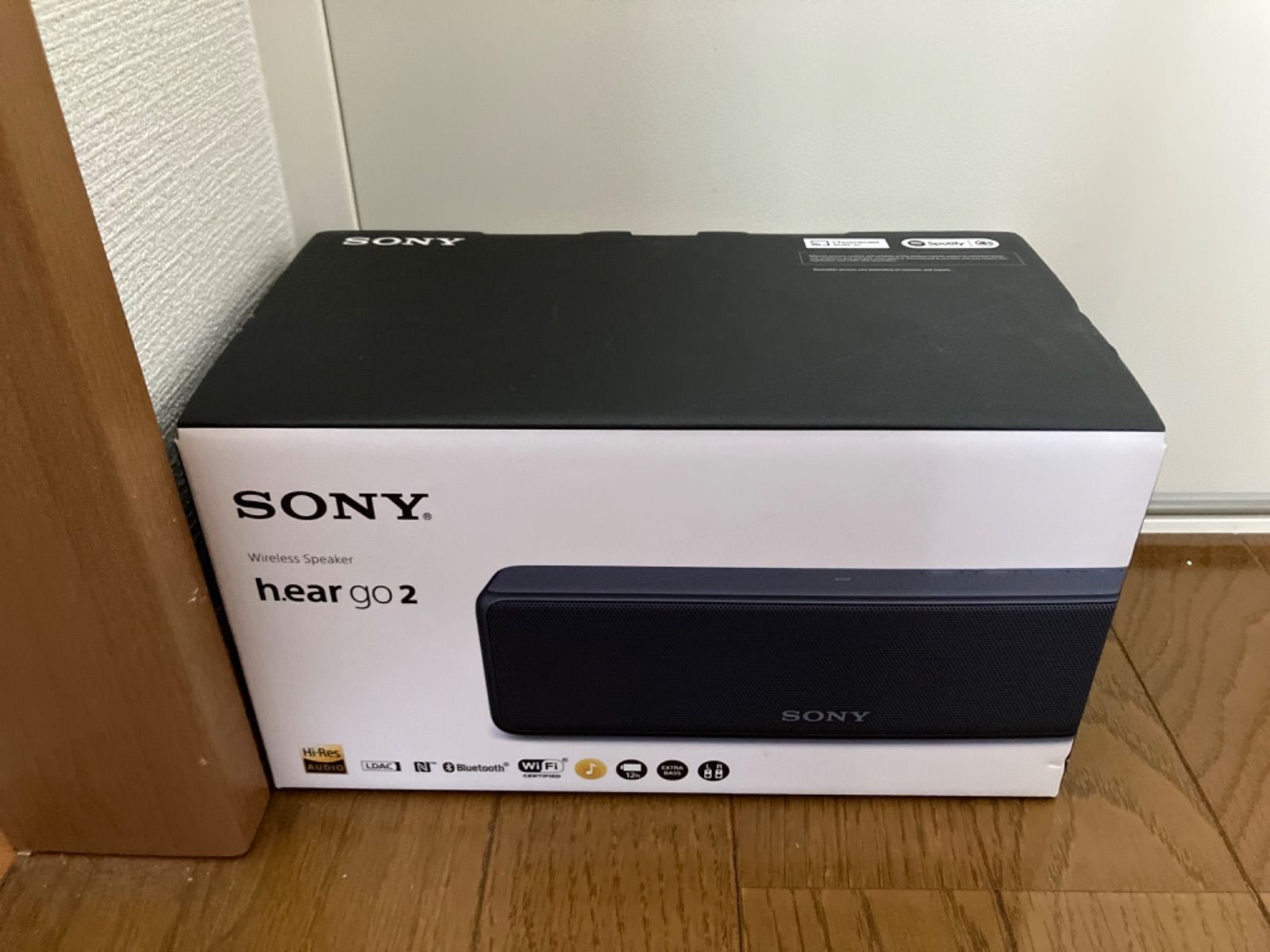 1台限定！SONY SRS-HG10 h.ear go2 グレイッシュブラック-