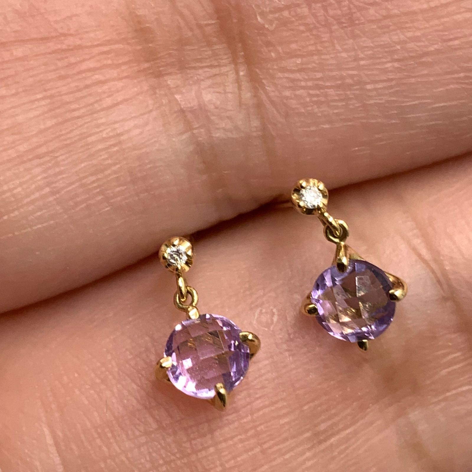 ヴァンドーム 青山 アメジストピアス 【公式通販】