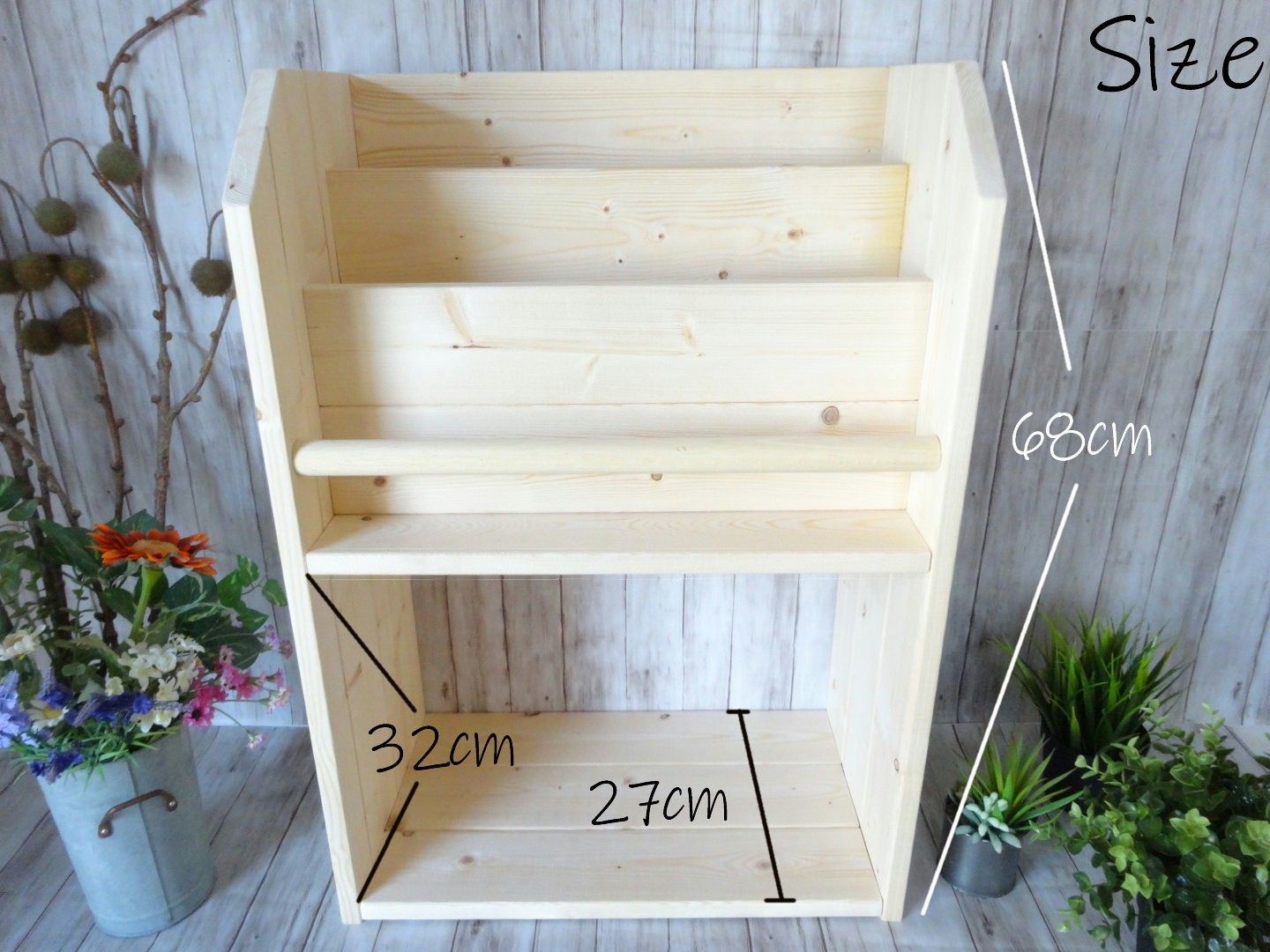 ハンドメイド オールインワンラック エクストラワイド角丸加工