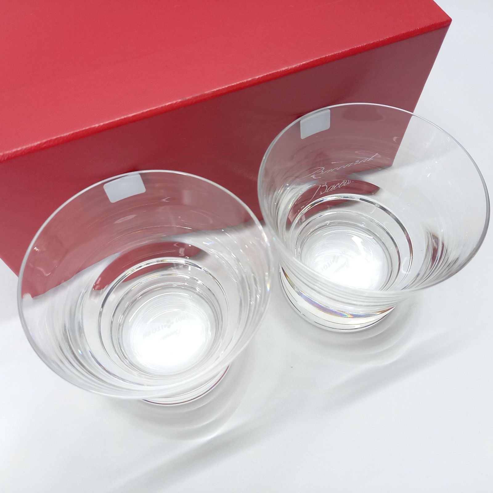 ベガ ロックグラス ペア Baccarat バカラ クリスタル 伊藤園 - メルカリ