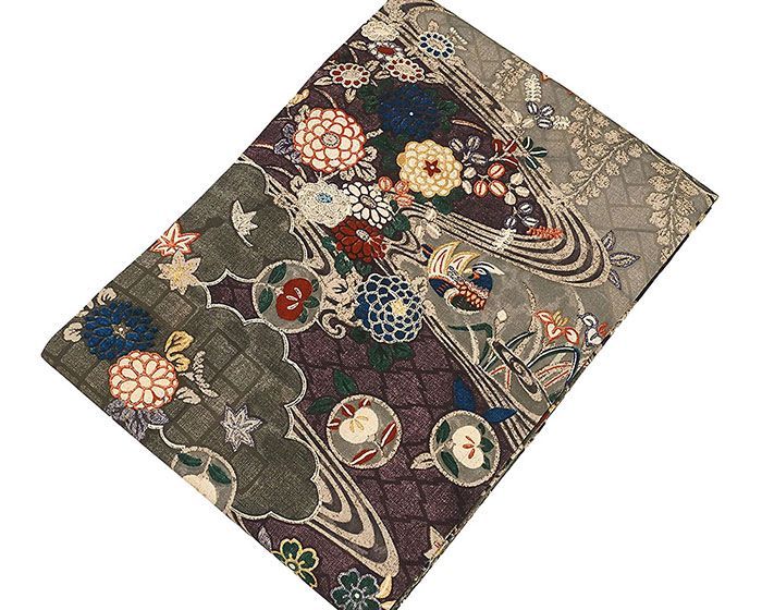 花織 高級名古屋帯 未使用 美品 着物愛好家の人に！ fit=scale-down,w=1200