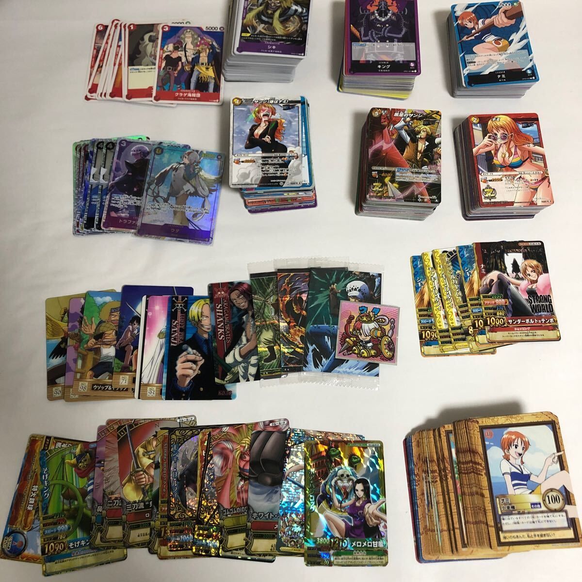 ワンピース カード まとめ カードゲーム ベリーマッチ ミラバト ナミ