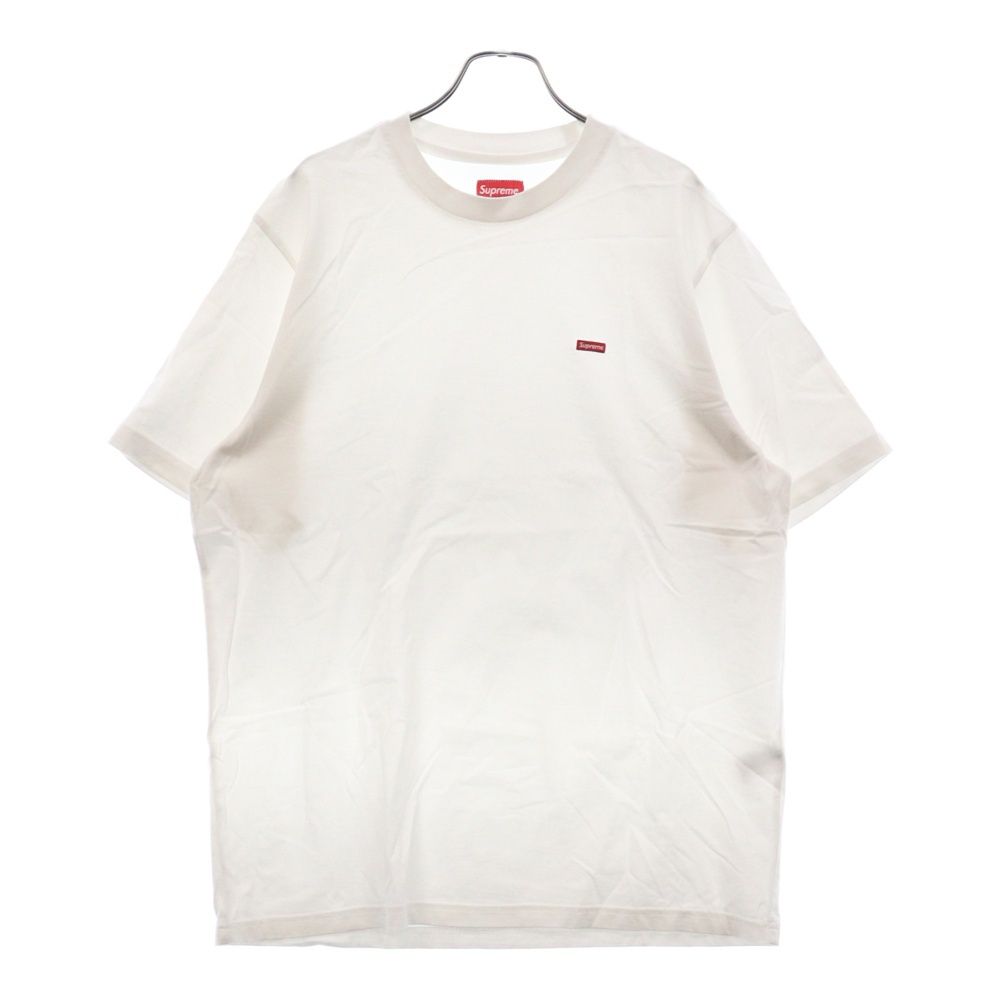 SUPREME (シュプリーム) 24SS Small Box Tee スモールボックスロゴ半袖Tシャツ クルーネックカットソー ホワイト
