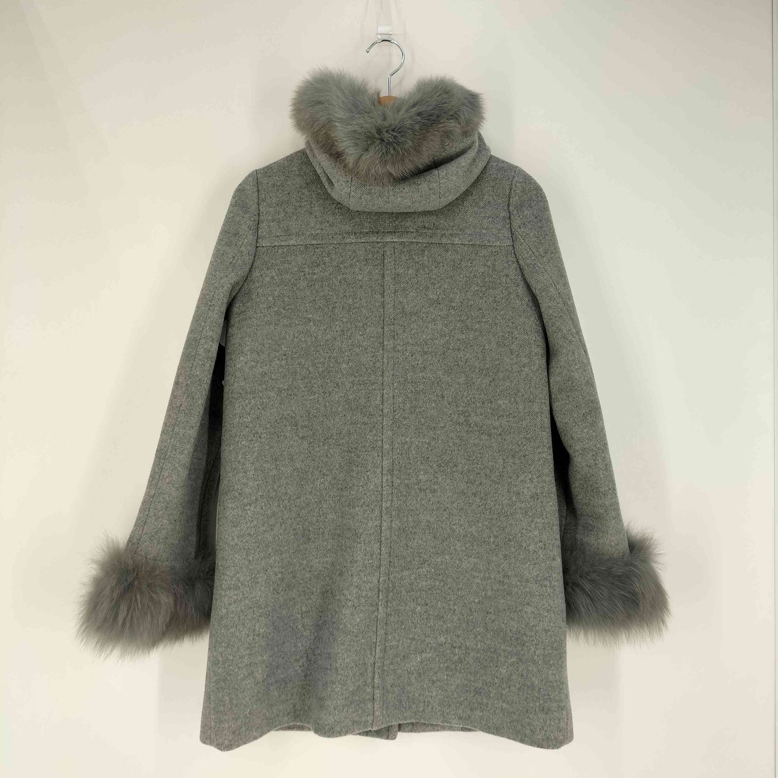 定価75,900円　ジャスグリッティー　ファー付きビットダッフルコート 定価75,900円 ジャスグリッティー ファー付きビットダッフル