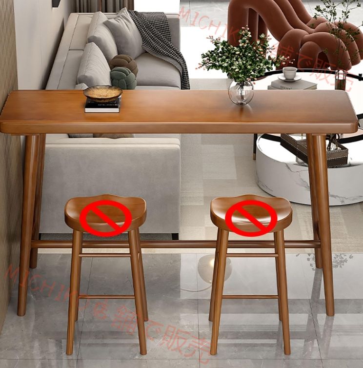 ウォールバーテーブル 無垢材 ダイニングテーブルセット 二人用 バーカウンター ハイテーブル ホームバー カウンター カウンターテーブル 組み立てが簡単 度120 140CM 奥行き40 高さ105CM ご自宅 寝室 リビングルーム キッチンに最適