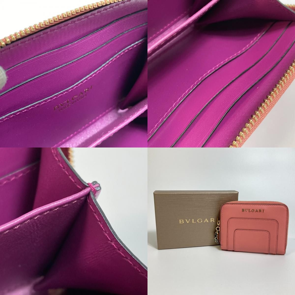 ブルガリ 小銭入れ セルペンティ フォーエバー ラウンドジップ コイン