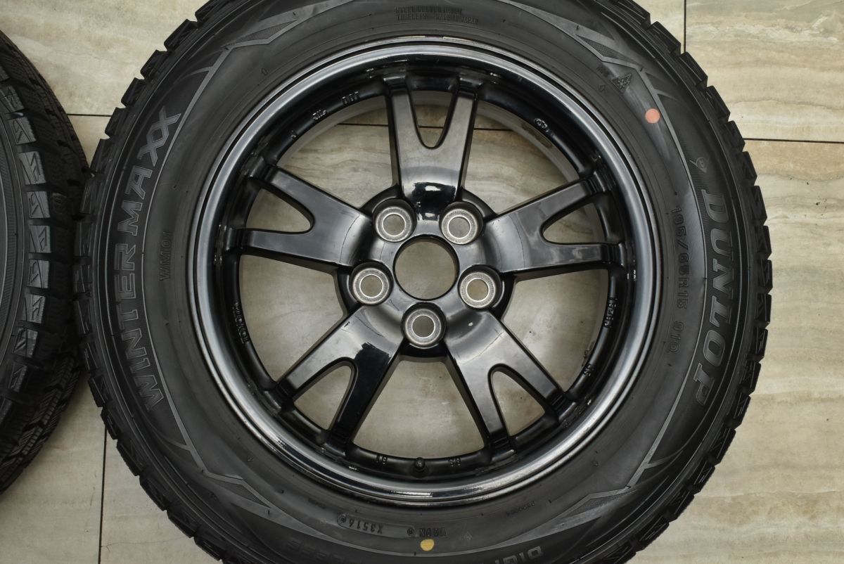 程度良好品】トヨタ 30 プリウス 純正 15in 6J +50 PCD100 ダンロップ ウィンターマックス WM01 195/65R15  カローラツーリング 即納可能 - メルカリ