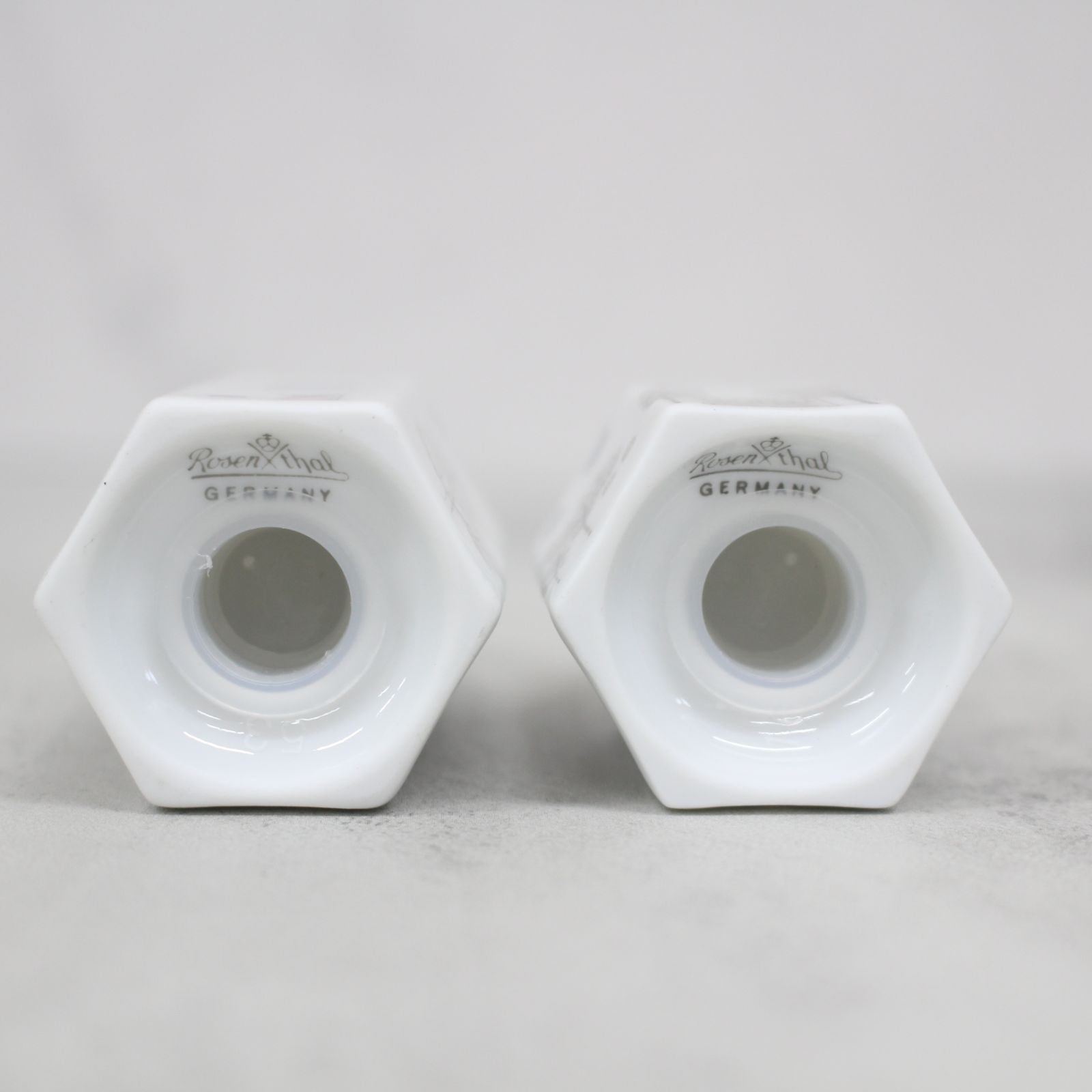 S395)【美品】ローゼンタール 冬の旅 ソルト＆ペッパーボトル 箱付き