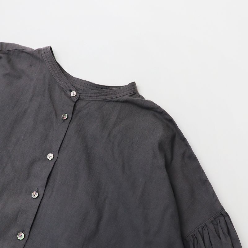 イクナ スズキタカユキ ikkuna suzuki takayuki コットン バンドカラー  