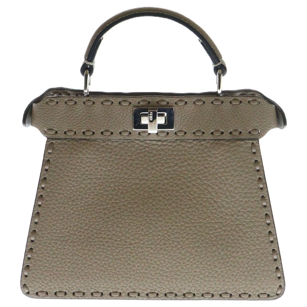 中古】FENDI フェンディ ピーカブー アイシーユー ハンドバッグ