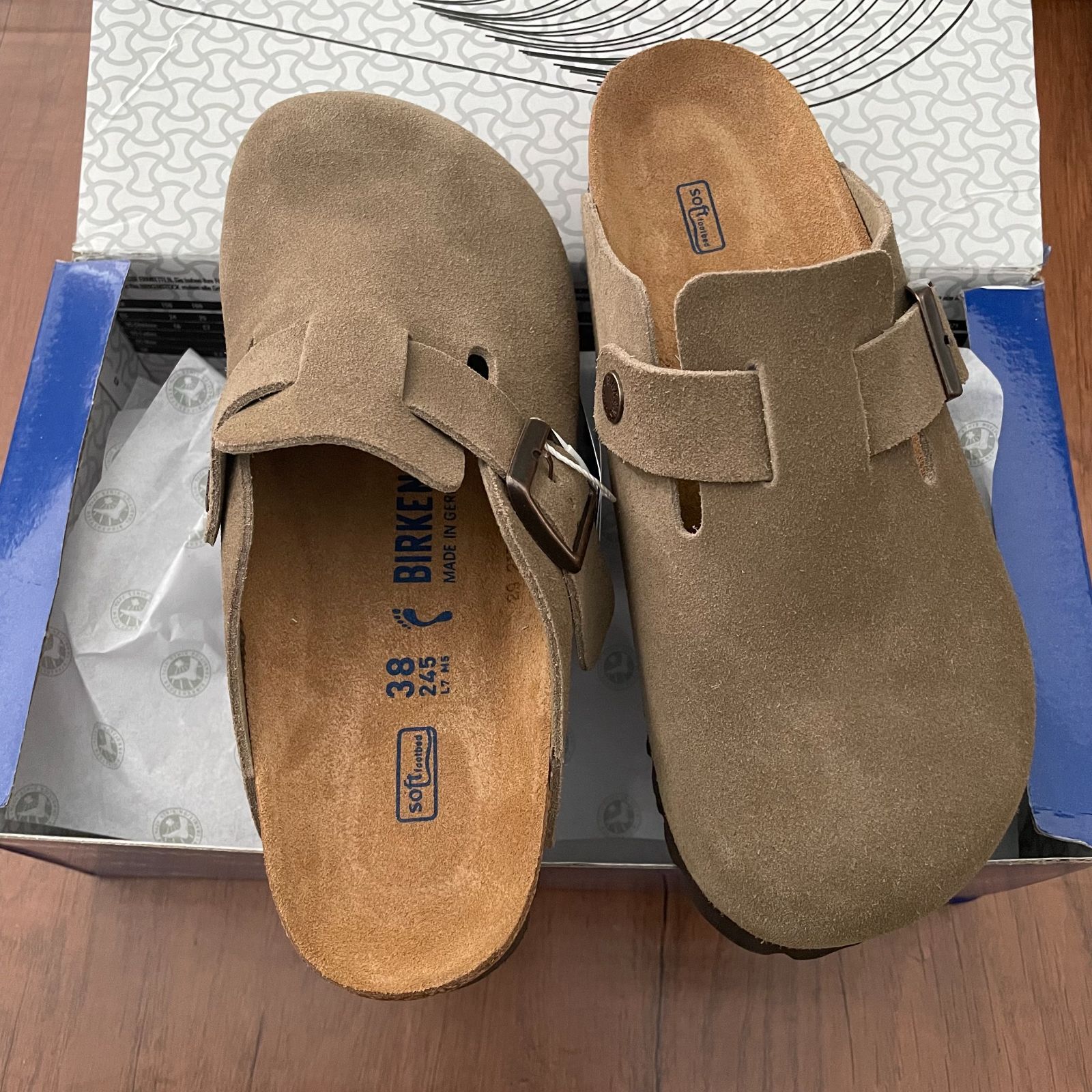 BIRKENSTOCK ビルケン BOSTON ボストン サンダルトープ41❤️ - サンダル