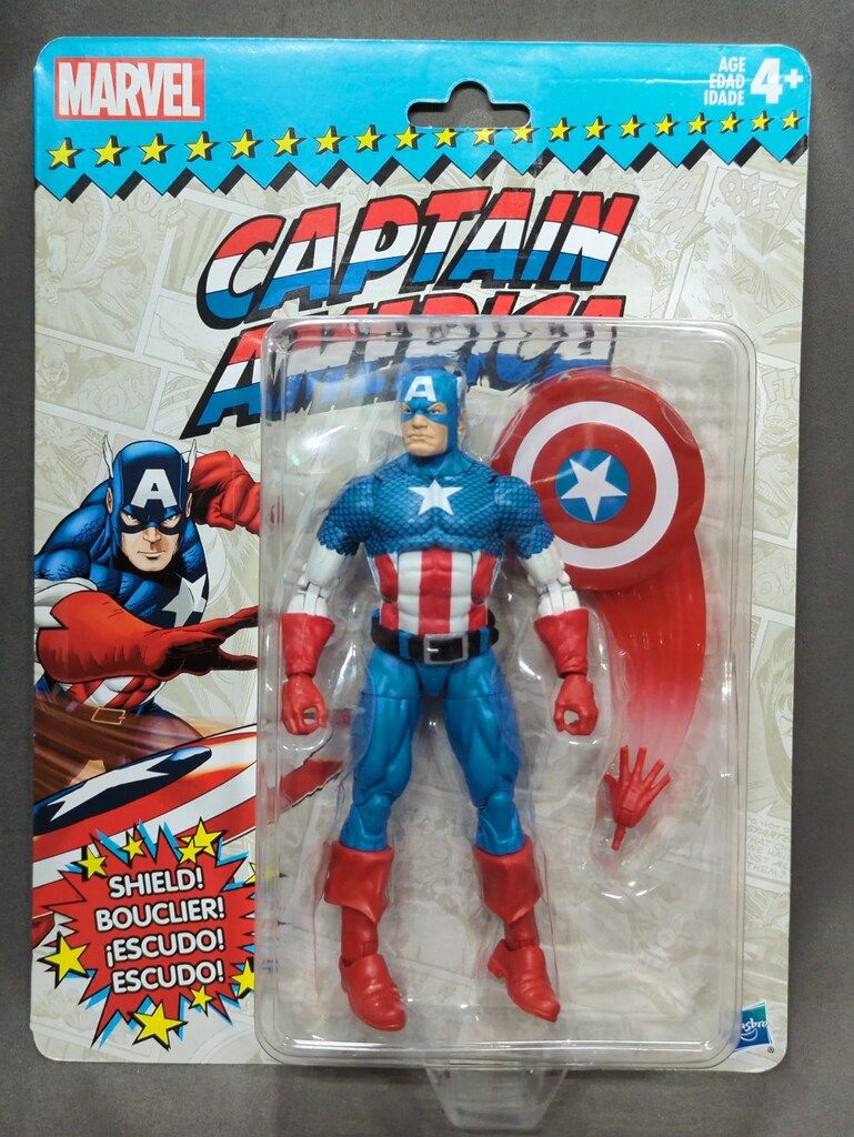 HASBRO （VINTAGE RETRO） CAPTAIN AMERICA 6インチ
