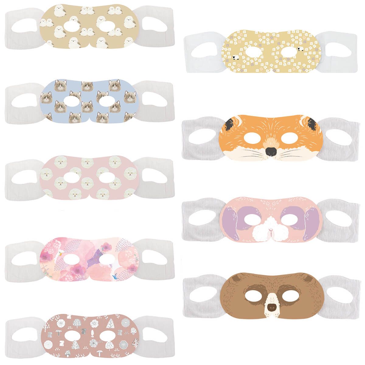 キャラクターアイマスク ホワイト キャラクター アイマスク[品番：BCYW0016176]｜BACKYARD FAMILY