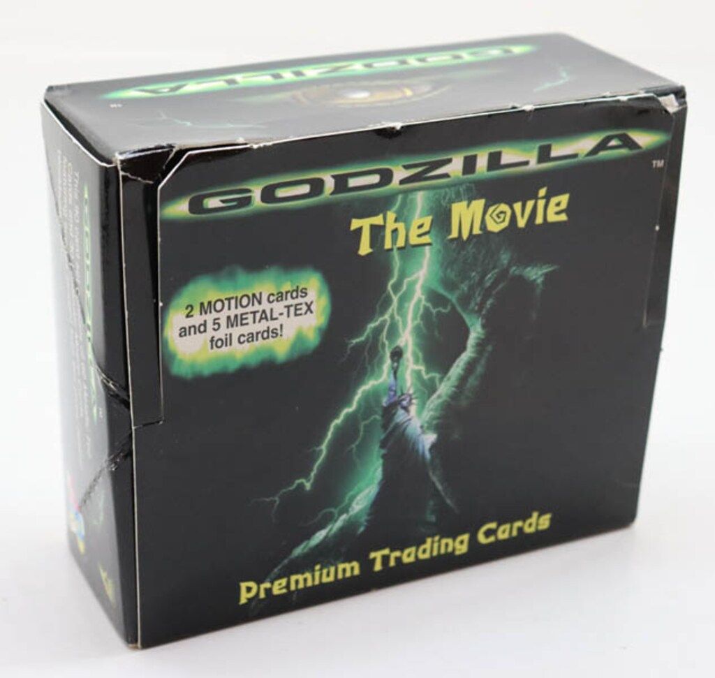 JPP/AMADA Premium Trading Cards GODZILLA The Movie BOX