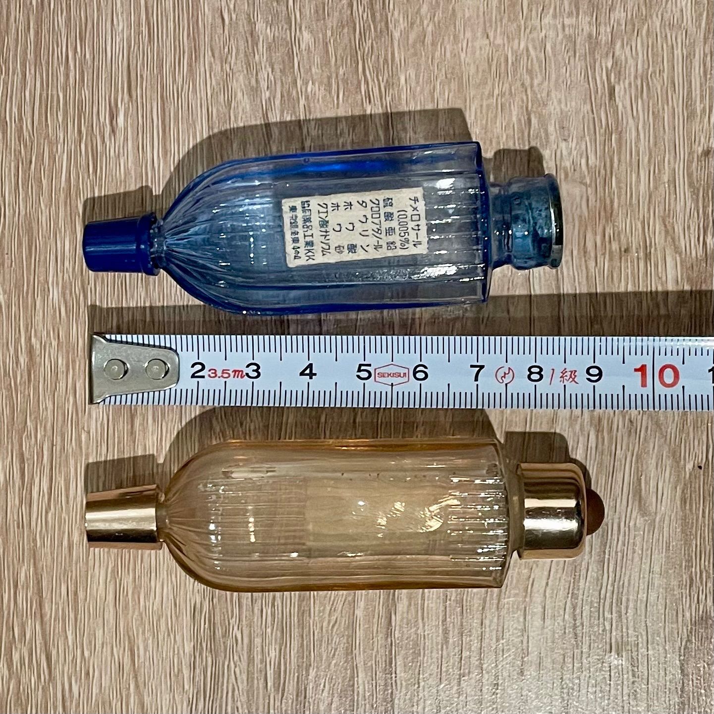 目薬 瓶 レトロ 眼薬 レトロ瓶 昭和レトロ 当時物 - メルカリ