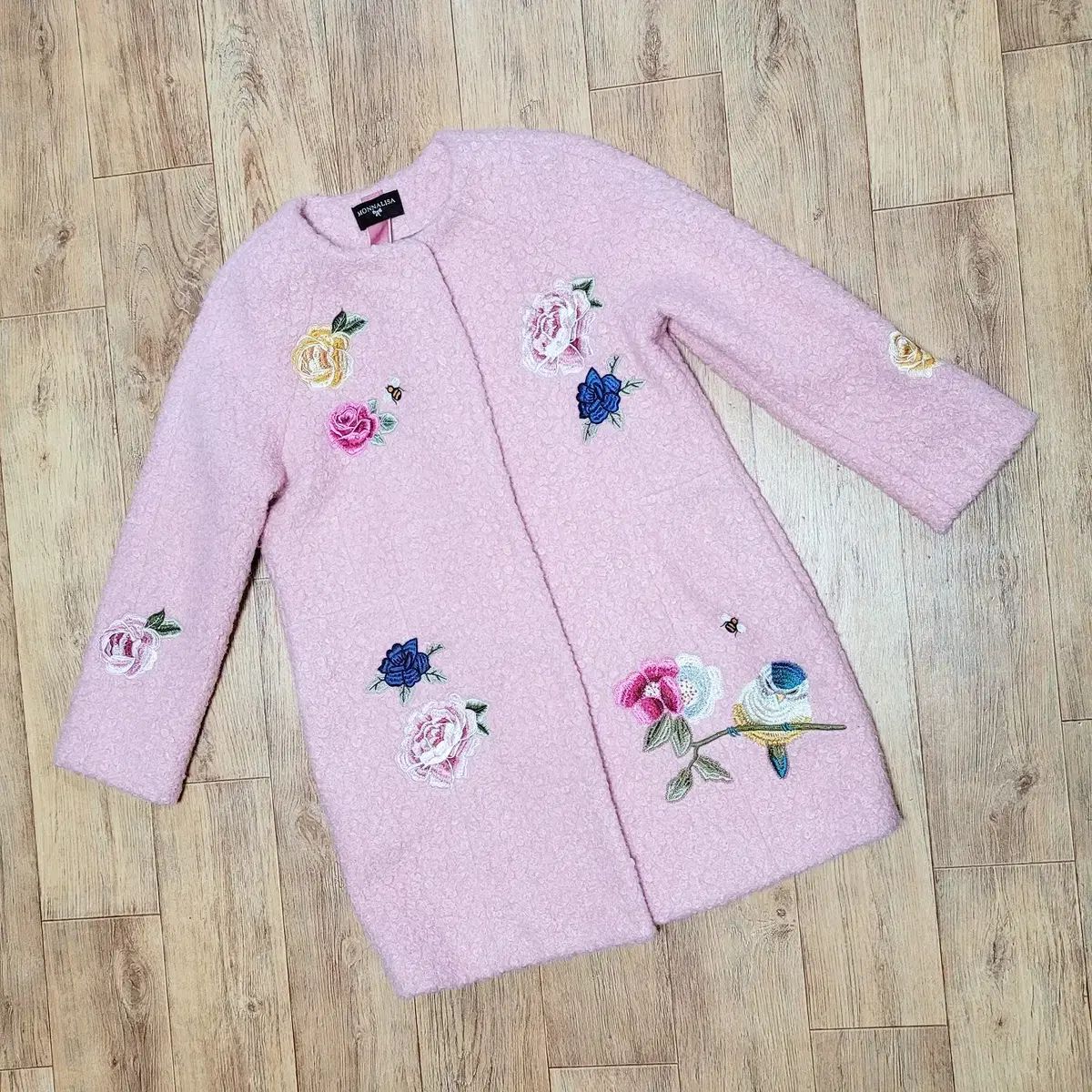 モナリザ MONNALISA キッズバックルコート 11 ー 12 税金