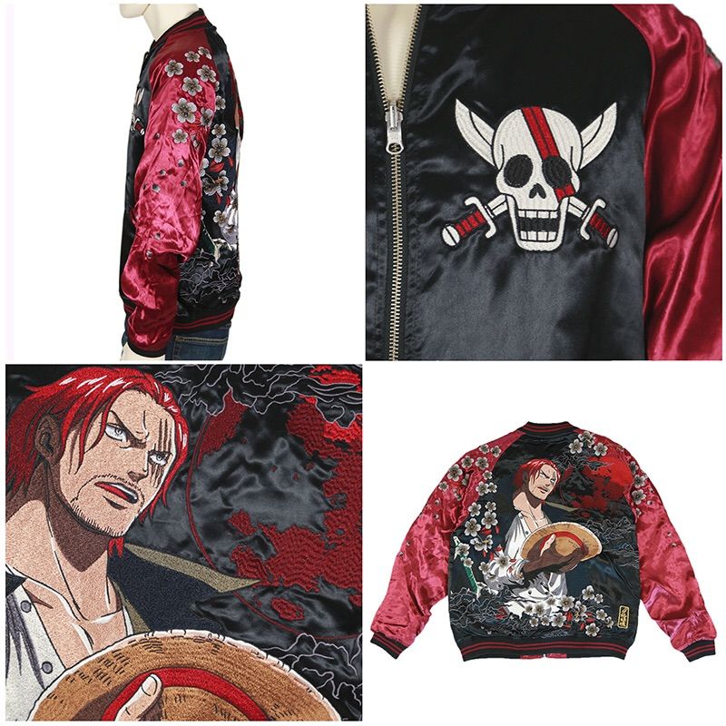 絡繰魂×ONE PIECE/ワンピース 赤髪シャンクス スカジャン 212026 - BSC