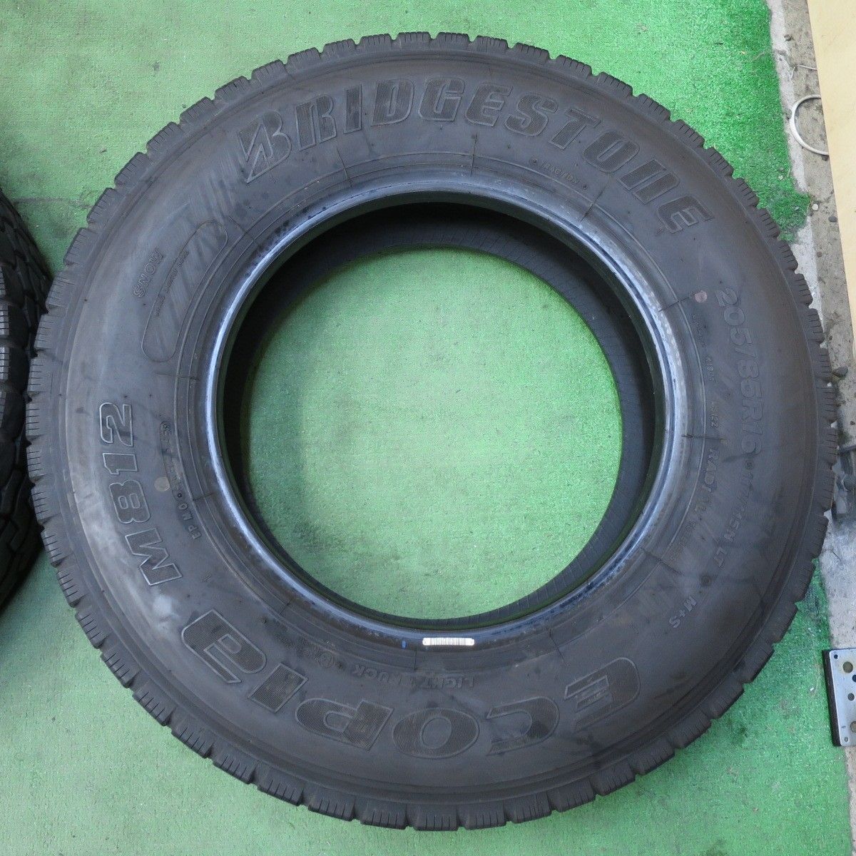 バリ溝 25年 9分 6本 トラック タイヤ 205|85R16 117|115N ブリヂストン エコピア M812 ミックス オールシーズン 16インチ 5101006イスタ FFCRYSTALESIA_COM