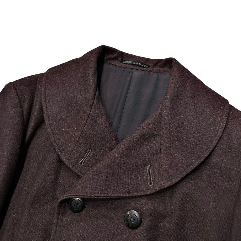 Yohji Yamamoto Pour Homme 88AW ビッグショールカラーウールコットン