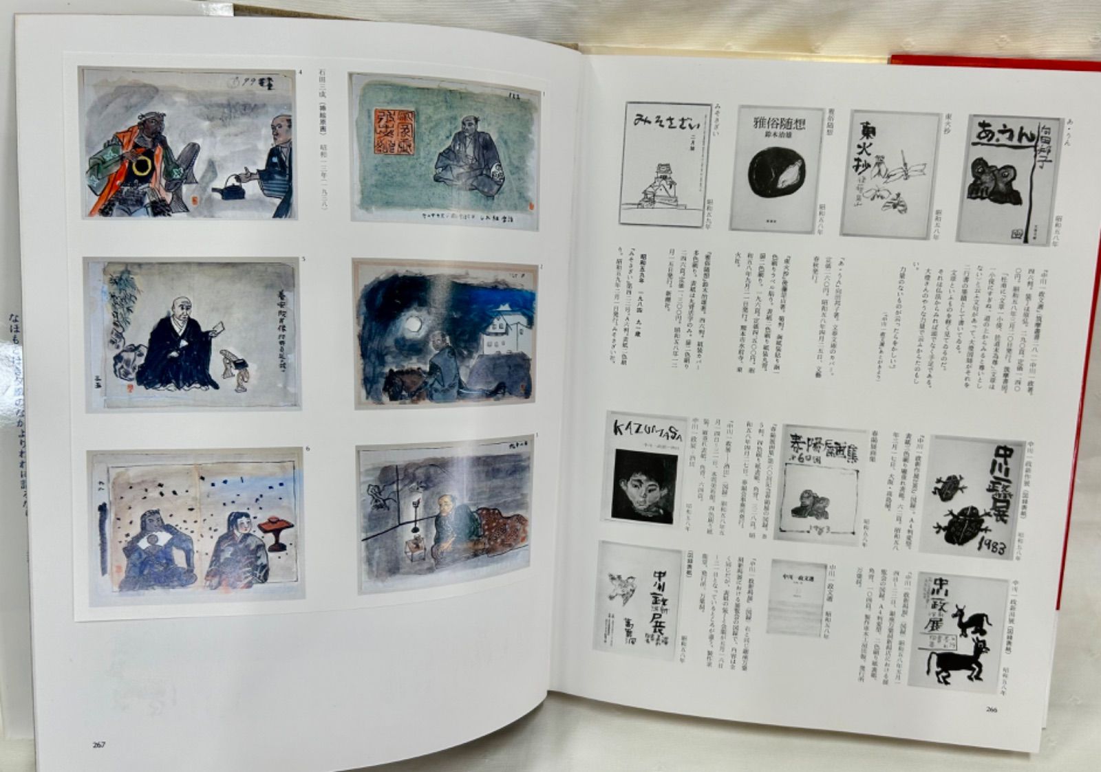 中川一政ブックワーク　1984年　形象社　エディション番号　春陽会 中川一政ブックワーク 1984年 形象社 エディション番号 春陽会