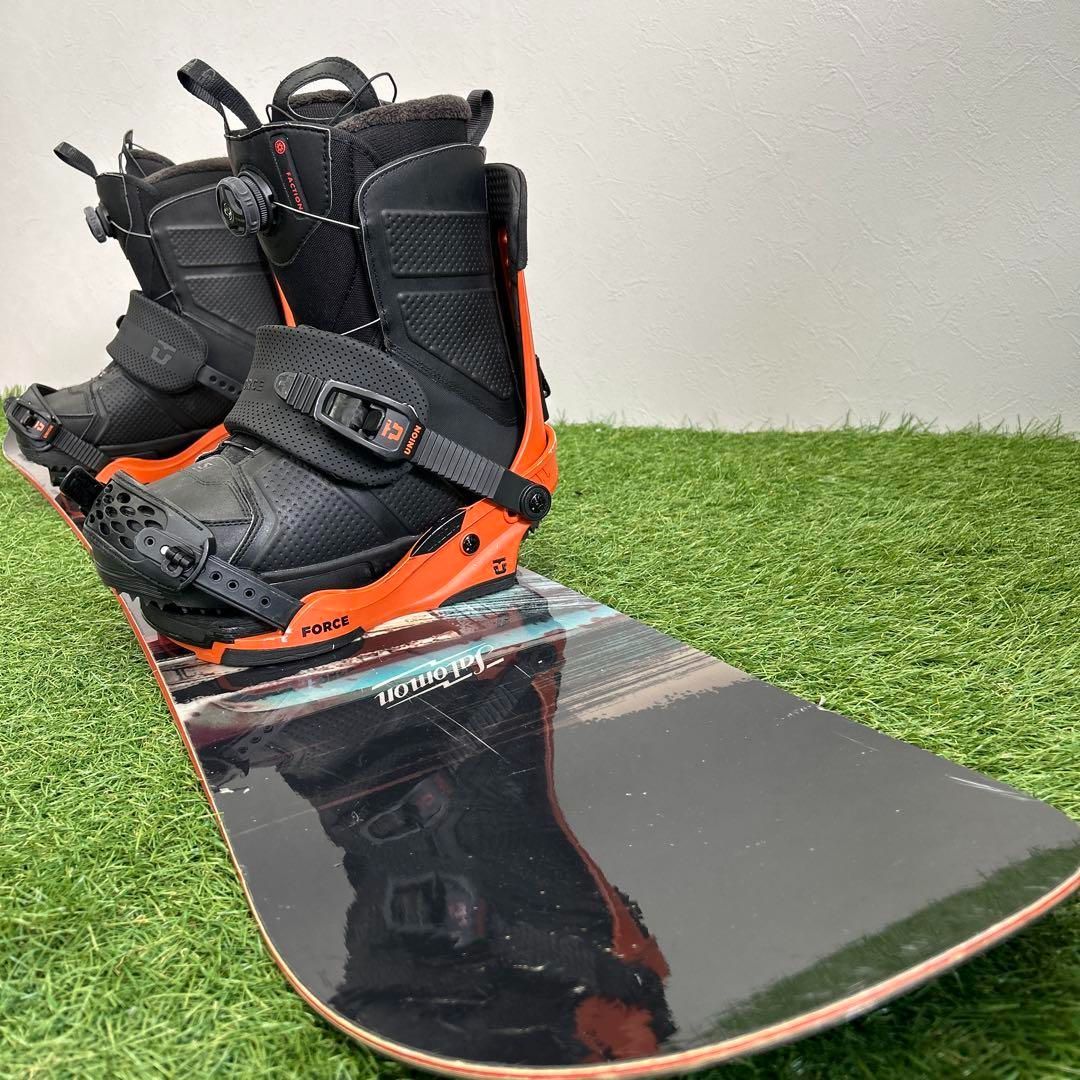 S2827.5 SALOMON 152cm メンズスノーボードセット