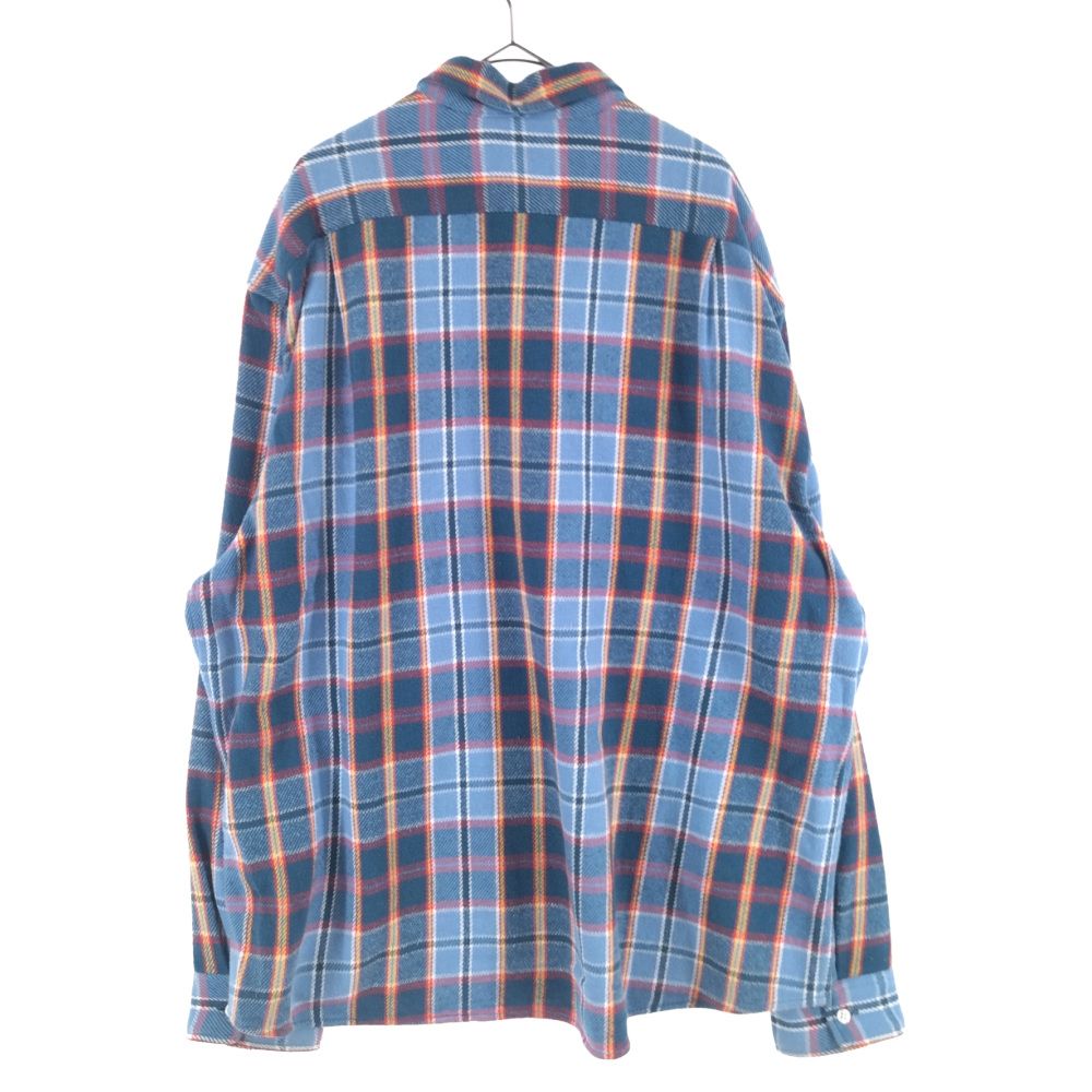 Supreme◇23SS/Pullover Plaid Flannel Shirt/ネルシャツ/S/コットン