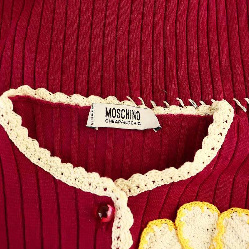 モスキーノチープアンドシック MOSCHINO CHEAP AND CHIC フラワー 