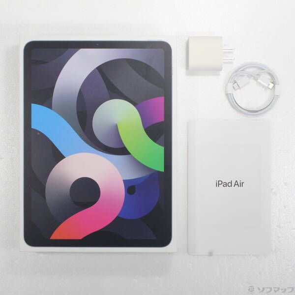 中古品〕 iPad Air 第4世代 64GB スペースグレイ MYFM2J／A Wi-Fi【297