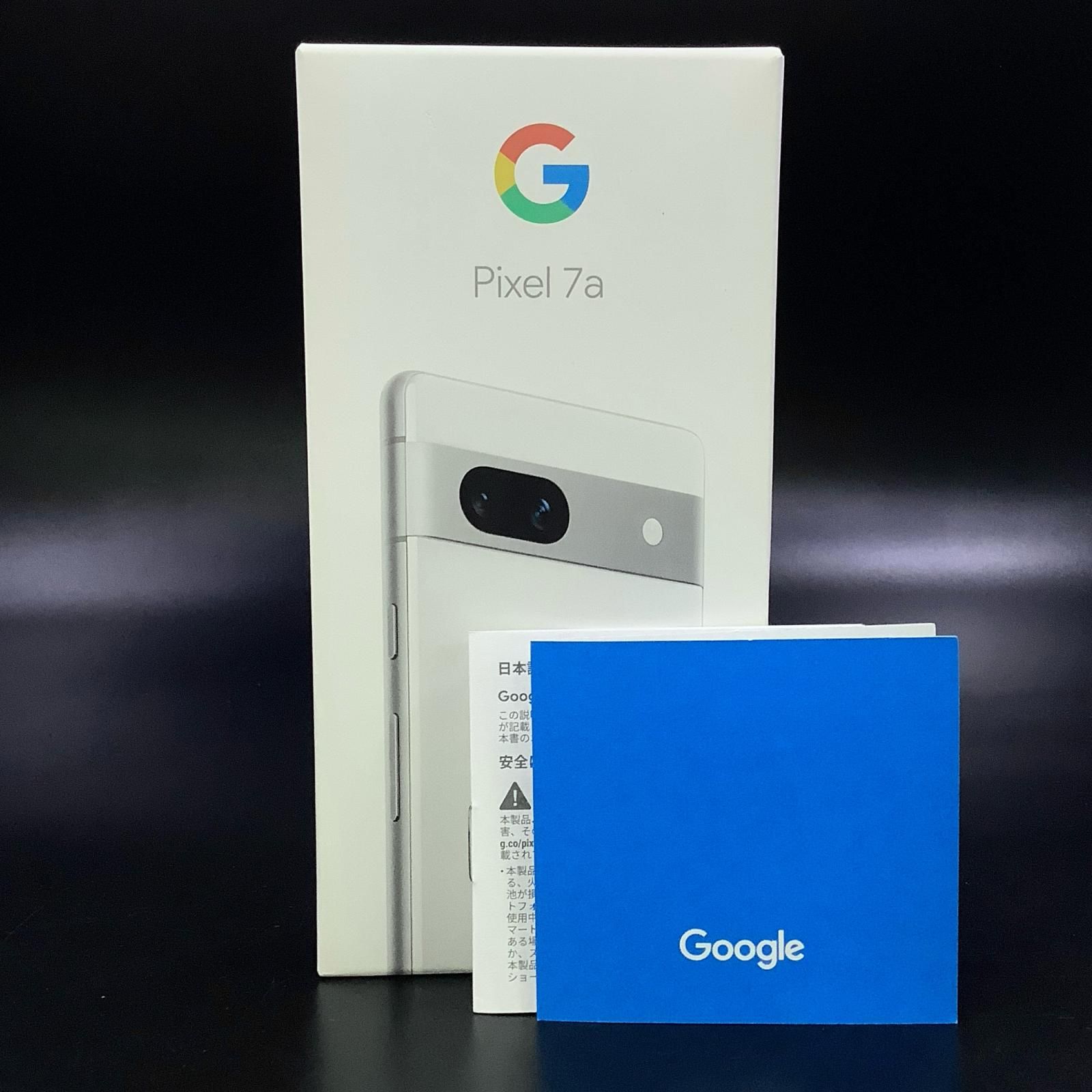 Google Pixel 7a 128GB Snow SIMフリー G82U8 白ロム 美品 動作