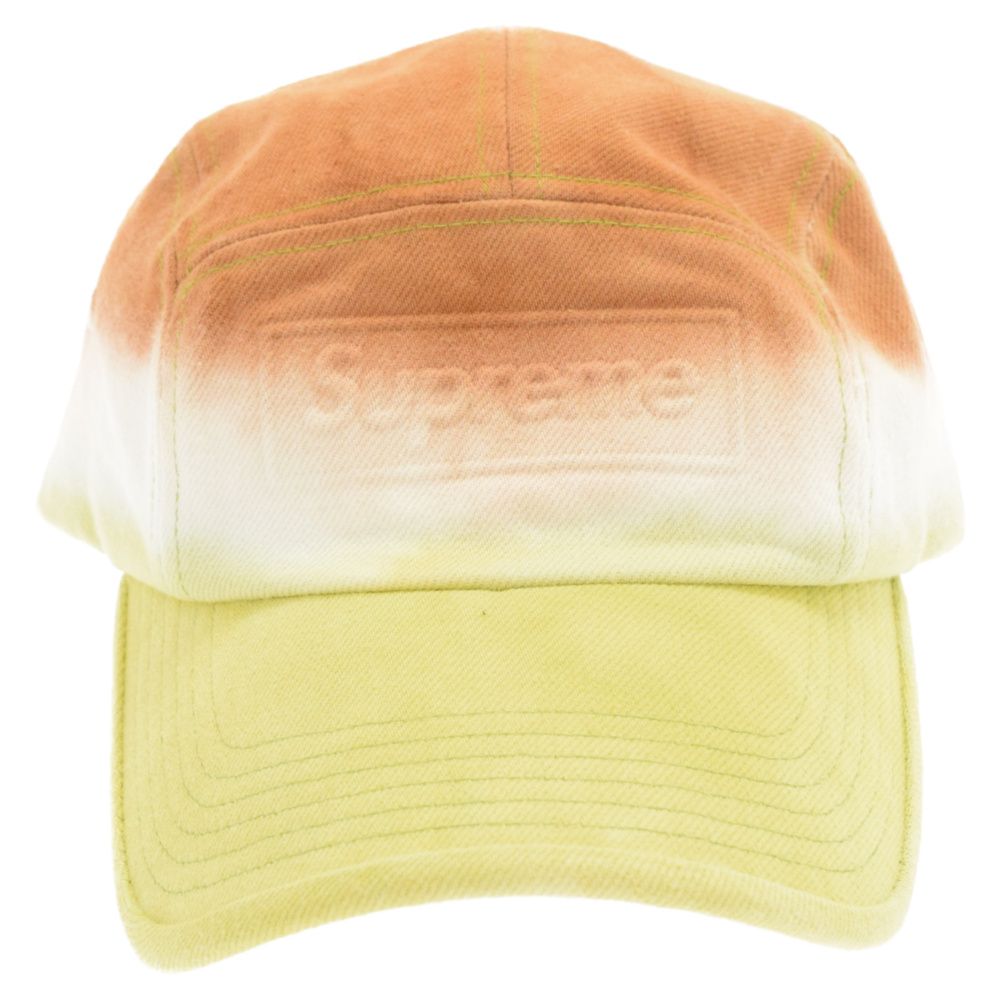 SUPREME (シュプリーム) 20SS Embossed Denim Camp Cap ボックスロゴ エンボス デニム キャンプ キャップ 帽子  マルチカラー