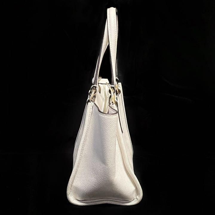 COACH コーチ 2WAYバッグ クロスグレーン クロスビー レザー良品