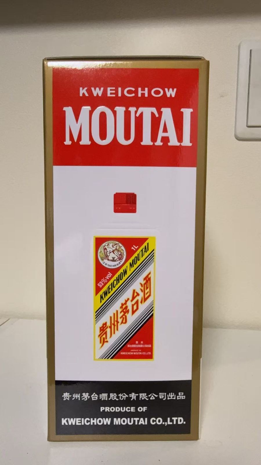 新品未開封 貴州茅台酒 大容量1000ml 53%マオタイ酒 天女ラベル 正規品 新品未開封 貴州茅台酒 大容量1000ml 53%マオタイ酒 天女ラベル