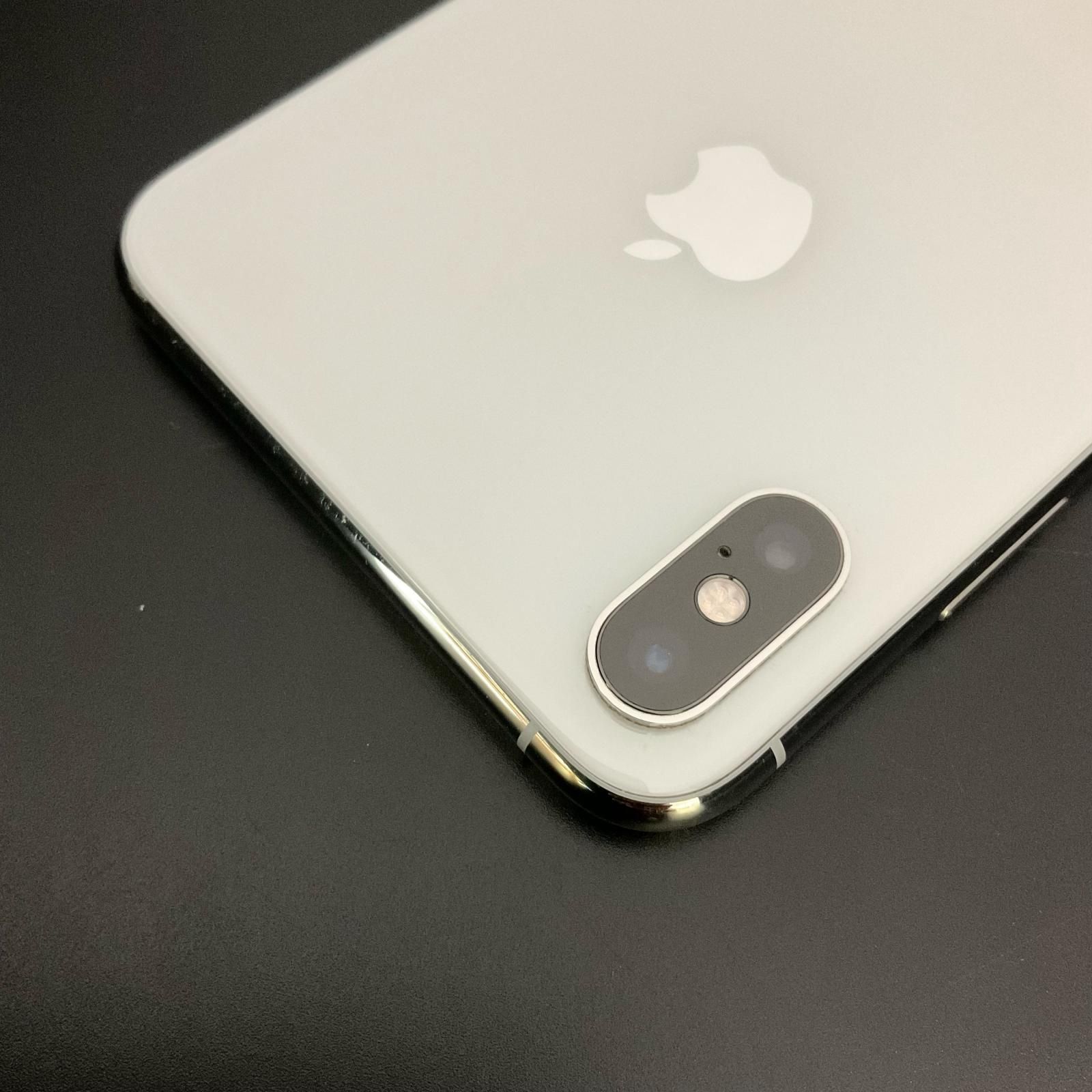 iPhone XS 256GB シルバー docomo 白ロム 動作確認済 88%【全額