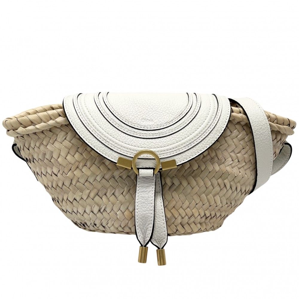 Chloe クロエ かごバッグ Marcie 白 楽天市場】Chloe クロエ かごバッグ MARCIE マーシー CHC22SS732G58