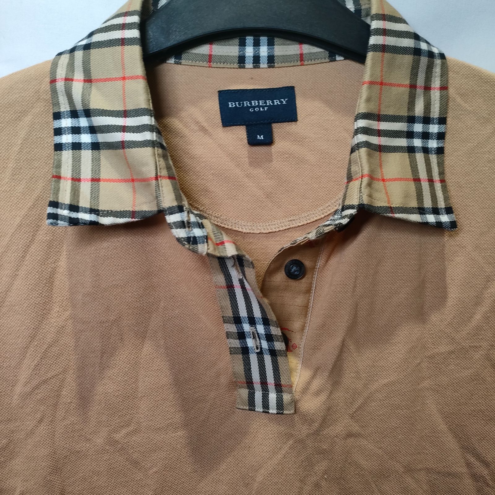 ポロシャツ BURBERRY (バーバリー) 20美品BURBERRY London長袖 TBロゴ