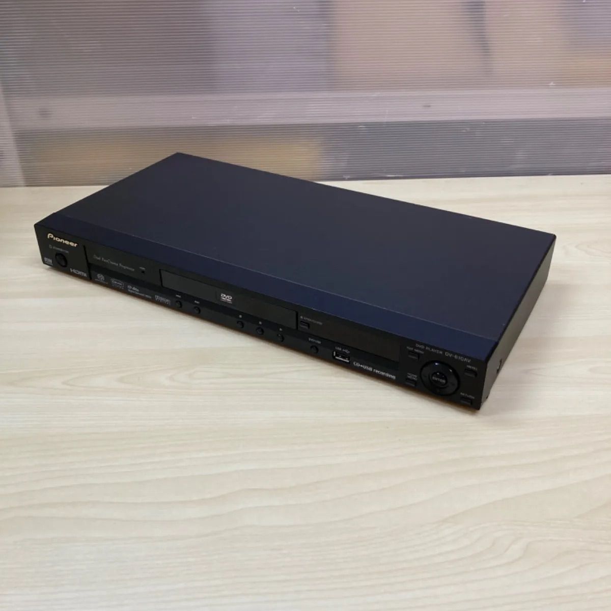 DVDプレーヤー DV-610AV