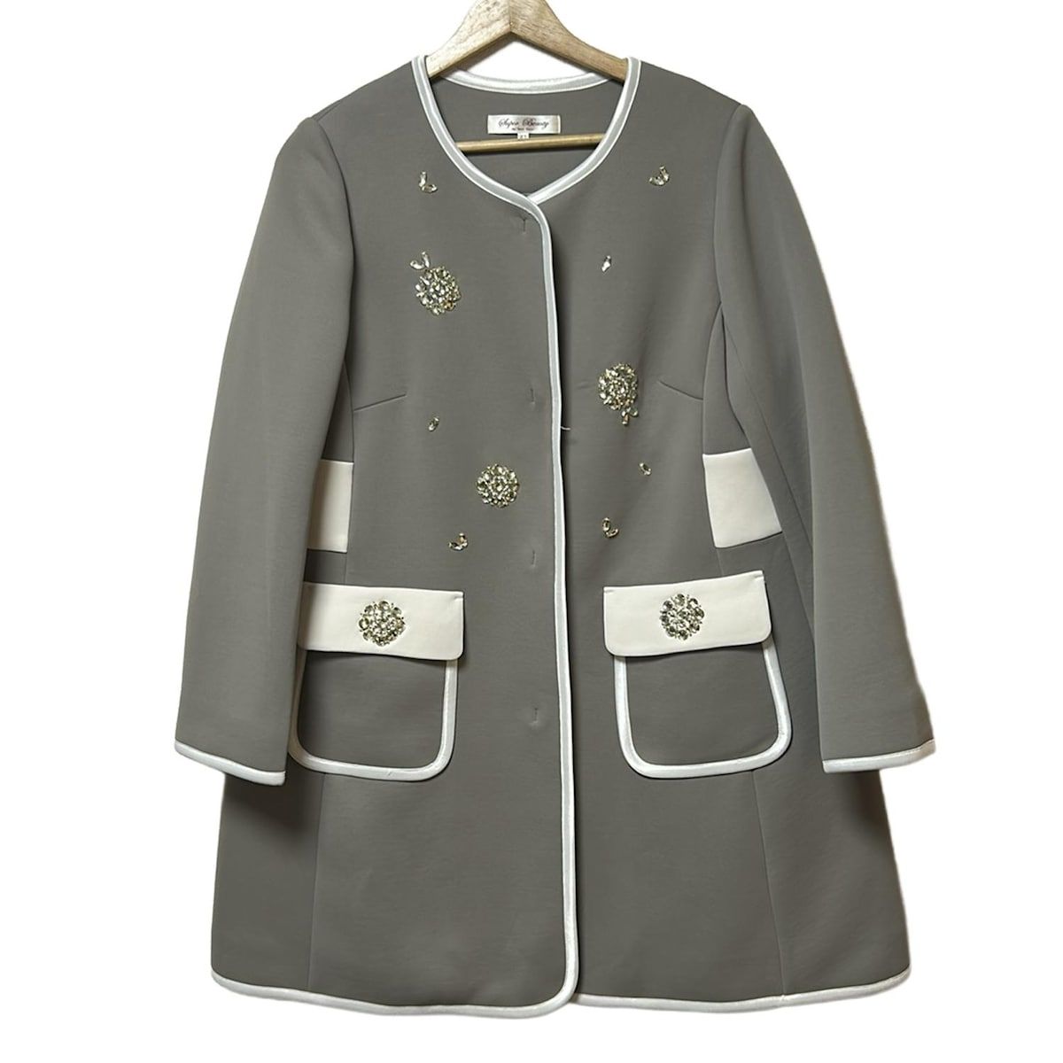 グレー コート サイズ42 DANTON ウール コート 42 DANTON ウールコート