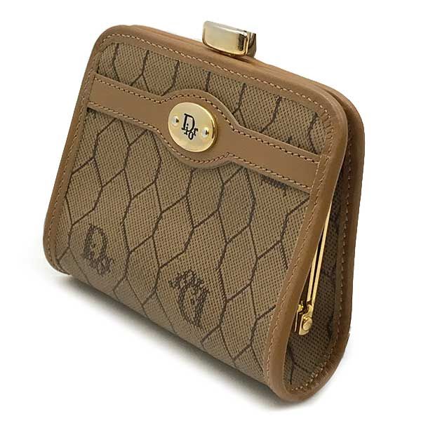 超美品 Christian Dior 【クリスチャンディオール】ハニカム柄 コイン