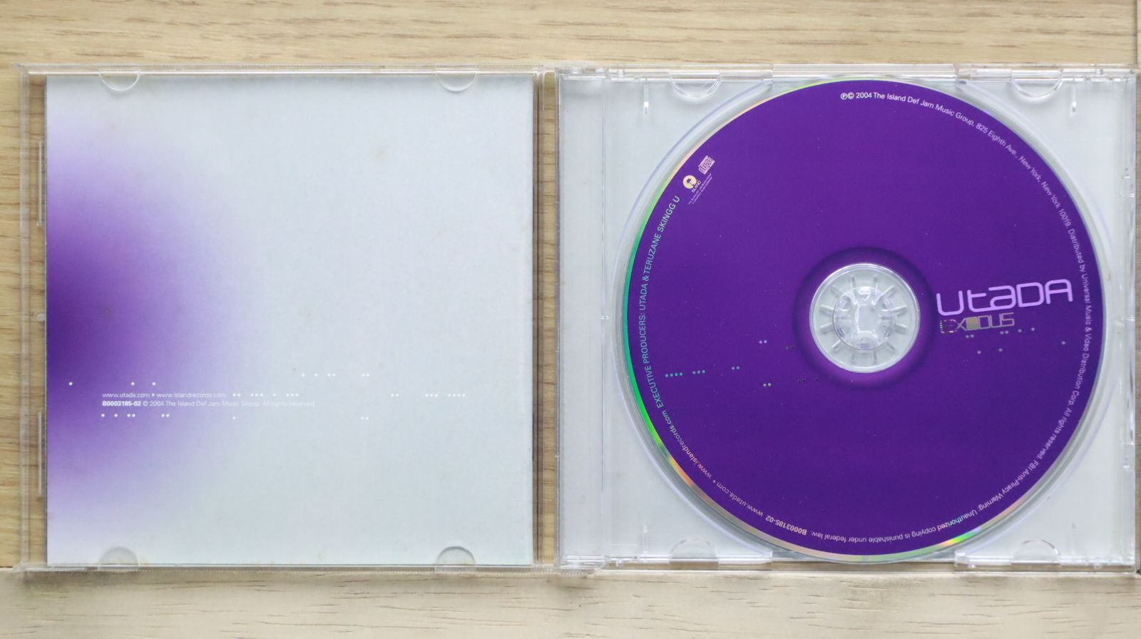 中古CD☆宇多田ヒカル/Hikaru Utada□ Exodus 【B000318502