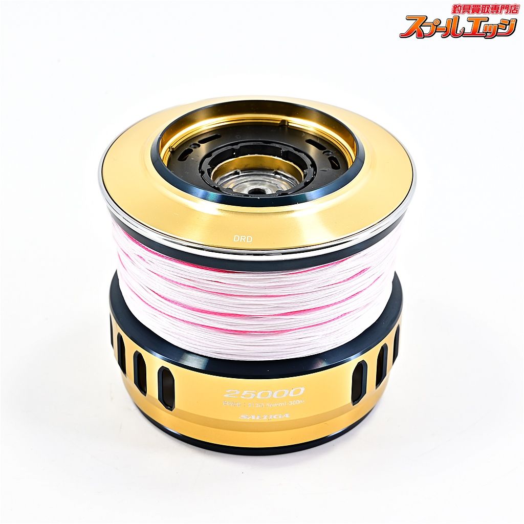 ダイワxSLPワークス 25ソルティガ 25000 スプール ゴールドネイビーブルー DAIWAxSLP-WORKS SALTIGA SPARE SPOOL m 41531