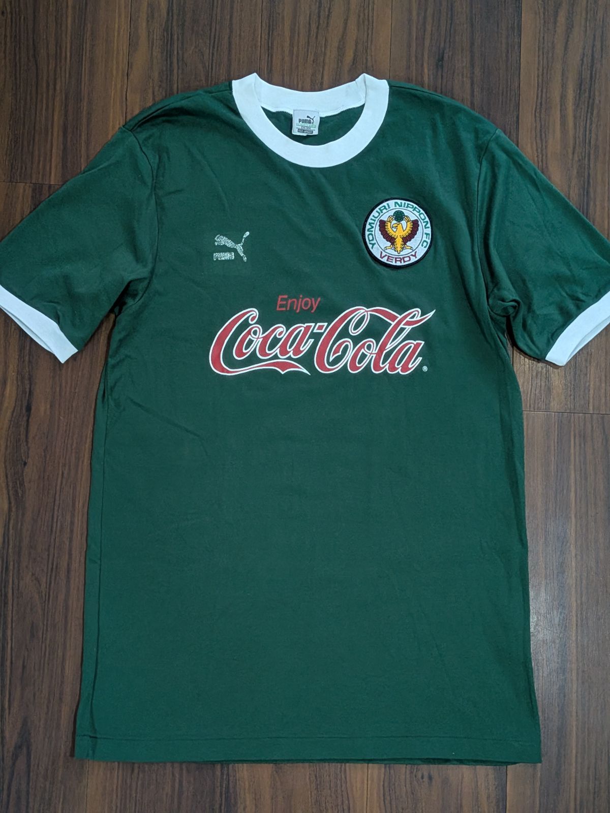 1992-93 PUMA プーマ 読売クラブ ユニフォーム XO 東京ヴェルディ 三浦知良